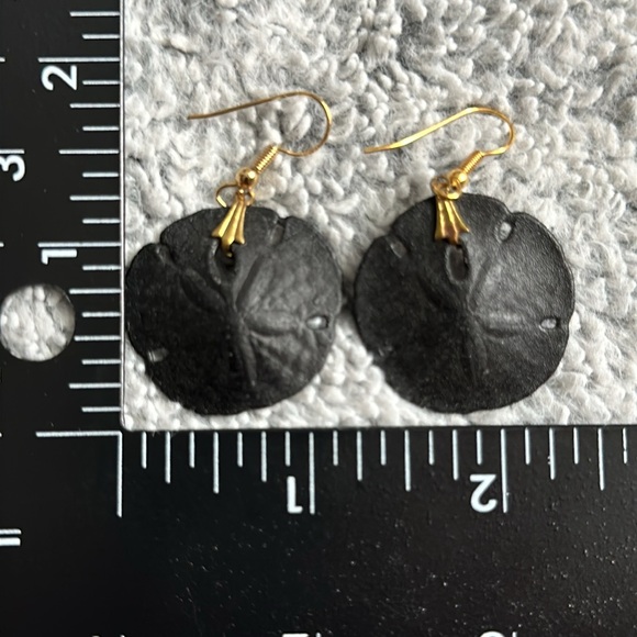 Sand Dollar Earrings - Picture 6 of 6